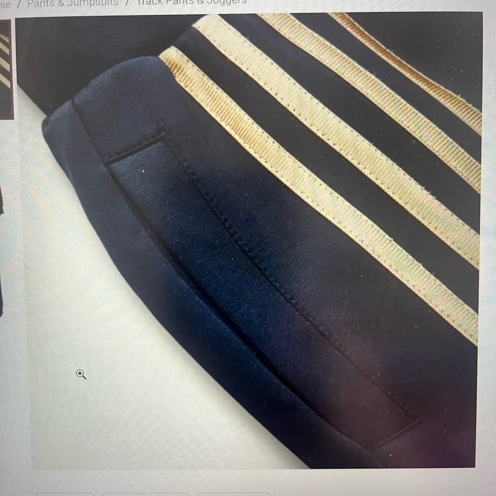 Commense NWT Black and Gold Women's Tracksuit Set (purchased for $96) - Picture 3 of 6